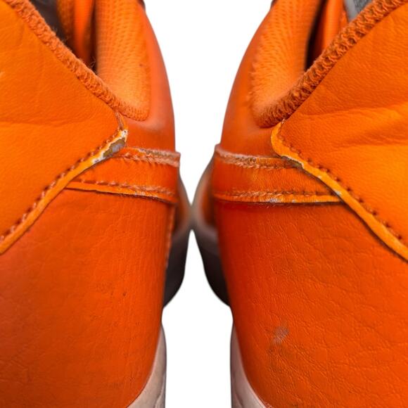 Nike Air Force 1 Low Just Do It 2018 Orange Size 8.5 Pre-Owned Rare & Stylish - Picture 9 of 16